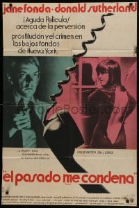5a228 KLUTE Argentinean 1971 Donald Sutherland helps intended murder victim & call girl Jane Fonda!