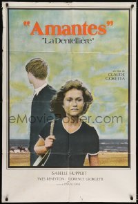 5a231 LACEMAKER Argentinean 1977 Claude Goretta's La Dentelliere, c/u of pretty Isabelle Huppert!