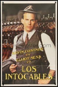 5a270 UNTOUCHABLES teaser Argentinean 1987 portrait of Kevin Costner as Eliot Ness, Brian De Palma