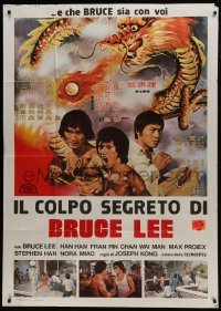 5a730 BRUCE'S DEADLY FINGERS Italian 1p 1978 Velasco's Lung men bei chi, Bruceploitation, Bruce Lee!