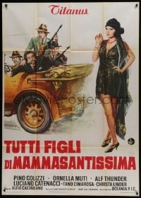 5a824 ITALIAN GRAFFITI Italian 1p 1973 Italian spoof comedy about the Roaring Twenties, great art!