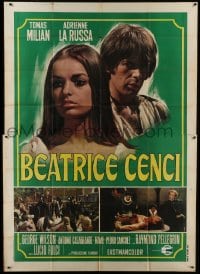 5a316 CONSPIRACY OF TORTURE Italian 2p 1973 Lucio Fulci, daughter wants to kill her father!