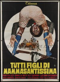 5a378 ITALIAN GRAFFITI Italian 2p 1973 Italian spoof comedy about the Roaring '20s, wacky art!