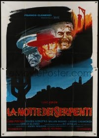 5a401 NIGHT OF THE SERPENT Italian 2p 1969 Petroni's La notte dei serpenti, spaghetti western!