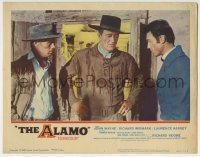 5b530 ALAMO LC #1 1960 Laurence Harvey, Richard Widmark as Jim Bowie, John Wayne as Crockett!