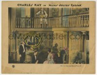 5b531 ALIAS JULIUS CAESAR LC 1922 Charles Ray drops giant vase on head of rival from balcony!