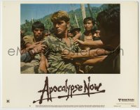 5b539 APOCALYPSE NOW LC #8 1979 close up of Martin Sheen being accosted by Cambodians!