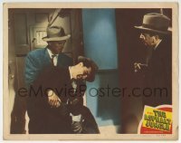 5b542 ASPHALT JUNGLE LC #5 1950 Sterling Hayden & Sam Jaffe w/ wounded Caruso, John Huston classic!