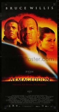 5c551 ARMAGEDDON Aust daybill 1998 Bruce Willis, Ben Affleck, Billy Bob Thornton, Liv Tyler