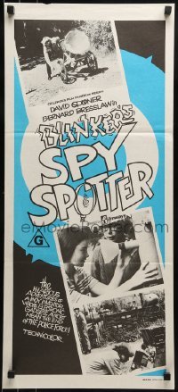 5c573 BLINKER'S SPY SPOTTER Aust daybill 1972 wacky, hilarious adventures of a boy inventor!