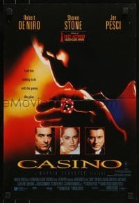 5c601 CASINO DS Aust daybill 1995 Martin Scorsese, Robert De Niro & Sharon Stone, Joe Pesci!