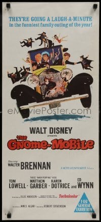 5c688 GNOME-MOBILE Aust daybill 1969 Disney fantasy, Walter Brennan, Tom Lowell, Matthew Garber!