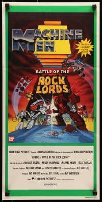5c689 GOBOTS: WAR OF THE ROCK LORDS Aust daybill 1986 the first GoBots movie ever, cool cartoon!