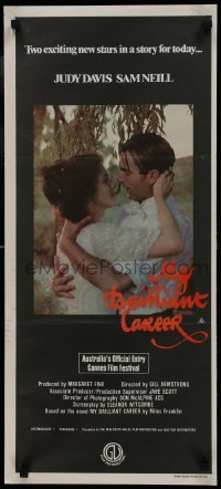 5c793 MY BRILLIANT CAREER Aust daybill 1980 Judy Davis, Sam Neill, directed by Gillian Armstrong!