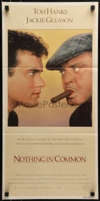 5c809 NOTHING IN COMMON Aust daybill 1986 directed by Gary Marshall, Tom Hanks & Jackie Gleason!