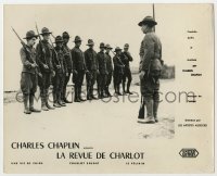 5c526 CHAPLIN REVUE French LC 1959 Charlie comedy compilation, cool image from Shoulder Arms!