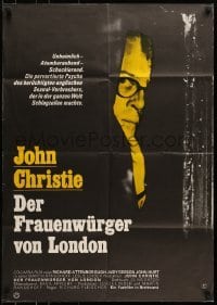 5c185 10 RILLINGTON PLACE German 1971 The Strangler of Rillington Place, Christie sex-murders!