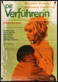 5c190 AGENT 38-24-36 German 1965 Une ravissante idiote, Perkins withy Brigitte Bardot, green style!