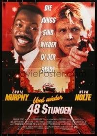 5c195 ANOTHER 48 HRS German 1990 ex-con Eddie Murphy & cop Nick Nolte are back in town!