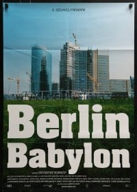 5c199 BERLIN BABYLON German 2001 cool different image of the rebuilding of Berlin, Germany!