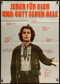 5c263 MYSTERY OF KASPAR HAUSER German 1974 Herzog's Jeder Fur Sich und Gott Gegen Alle!