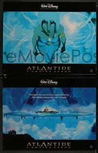 5c438 ATLANTIS THE LOST EMPIRE 10 French LCs 2001 Walt Disney lost continent sci-fi cartoon!
