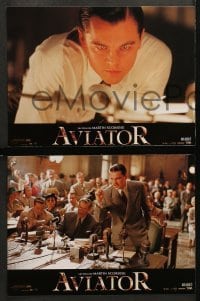 5c412 AVIATOR 12 French LCs 2005 Martin Scorsese directed, Leonardo DiCaprio as Howard Hughes!