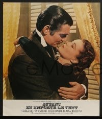 5c502 GONE WITH THE WIND 6 style A French LCs R1970s Clark Gable, Vivien Leigh, Leslie Howard, de Havilland!