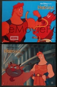 5c419 HERCULES 12 French LCs 1997 Walt Disney Ancient Greece fantasy cartoon!