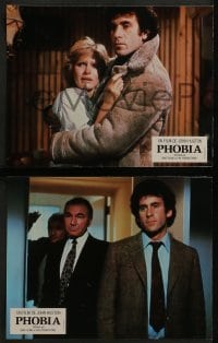 5c425 PHOBIA 12 French LCs 1983 directed by John Huston, Paul Michael Glaser, Alexandra Stewart!