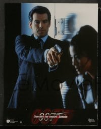 5c429 TOMORROW NEVER DIES 12 French LCs 1997 Pierce Brosnan as Bond, Michelle Yeoh, Teri Hatcher!