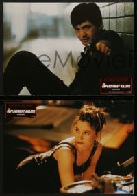 5c336 REPLACEMENT KILLERS 12 German LCs 1998 different images of Chow Yun-Fat & sexy Mira Sorvino!
