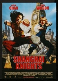 5c376 SHANGHAI KNIGHTS 8 German LCs 2003 Jackie Chan & Owen Wilson in martial arts western!