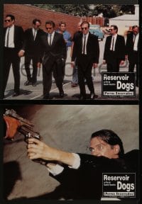 5c027 RESERVOIR DOGS 8 Spanish LCs 1992 Quentin Tarantino, Keitel, Buscemi, Penn, Roth!