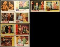 5d216 LOT OF 10 LOBBY CARDS FROM MAMIE VAN DOREN MOVIES 1950s-1960s all scenes w/the sexy blonde!