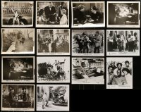 5d368 LOT OF 14 8X10 STILLS 1930s-1980s great scenes from a variety of different movies!