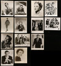 5d369 LOT OF 13 8X10 STILLS OF MUSICIANS 1940s-1970s great portraits of solo & group acts!