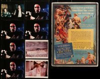 5d058 LOT OF 9 REPRODUCTION ITEMS 2000s a variety of different movie images!