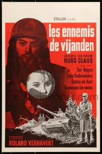 5f228 ENEMIES Belgian 1968 Hugo Claus' De Vijanden, completely different World War II art!