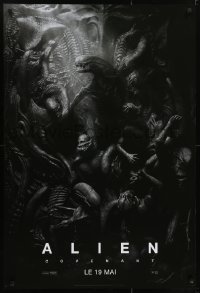 5f048 ALIEN COVENANT style C teaser DS Canadian 1sh 2017 Ridley Scott, incredible sci-fi image!