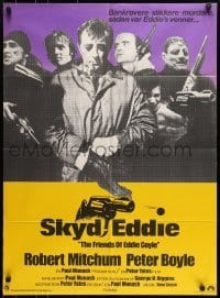 5f093 FRIENDS OF EDDIE COYLE Danish 1973 Robert Mitchum lives in a grubby, violent, dangerous world!