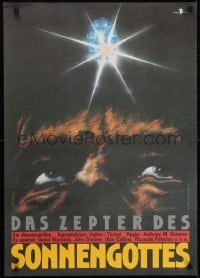 5f516 ARK OF THE SUN GOD East German 23x32 1987 Margheriti's I Sopravvissuti della Citta Morta!
