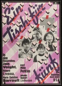 5f603 TABLE FOR 5 East German 23x32 1984 Jon Voight, Richard Crenna, Marie-Christine Barrault