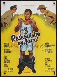 5f477 SUPPOSE THEY GAVE A WAR & NOBODY CAME French 23x31 1975 Brian Keith, Ernest Borgnine & Curtis!