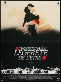 5f484 UNBEARABLE LIGHTNESS OF BEING French 23x31 1988 Daniel Day-Lewis, sexy Lena Olin!