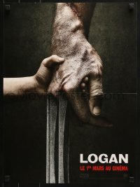 5f498 LOGAN teaser French 16x21 2017 Jackman in the title role as Wolverine, claws out!