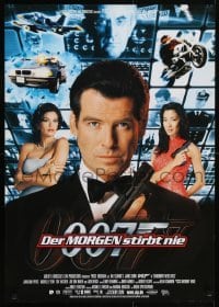 5f144 TOMORROW NEVER DIES German 1997 Pierce Brosnan as James Bond, Michelle Yeoh, Teri Hatcher!