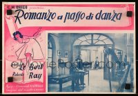 5f718 PIRUETAS JUVENILES Italian LC 1944 great full-length art of pretty dancing Stella Le Bert!