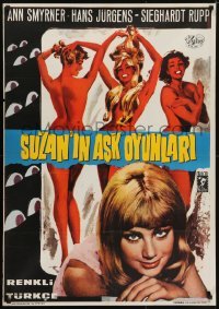 5f061 FOUNTAIN OF LOVE Turkish 1968 barest, bawdiest sex, many nude teens covorting!