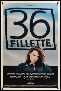 5g542 36 FILLETTE 1sh 1988 Catherine Breillat, sexy Delphine Zentout, French romance!